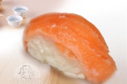 Суши лосось слабо соленый